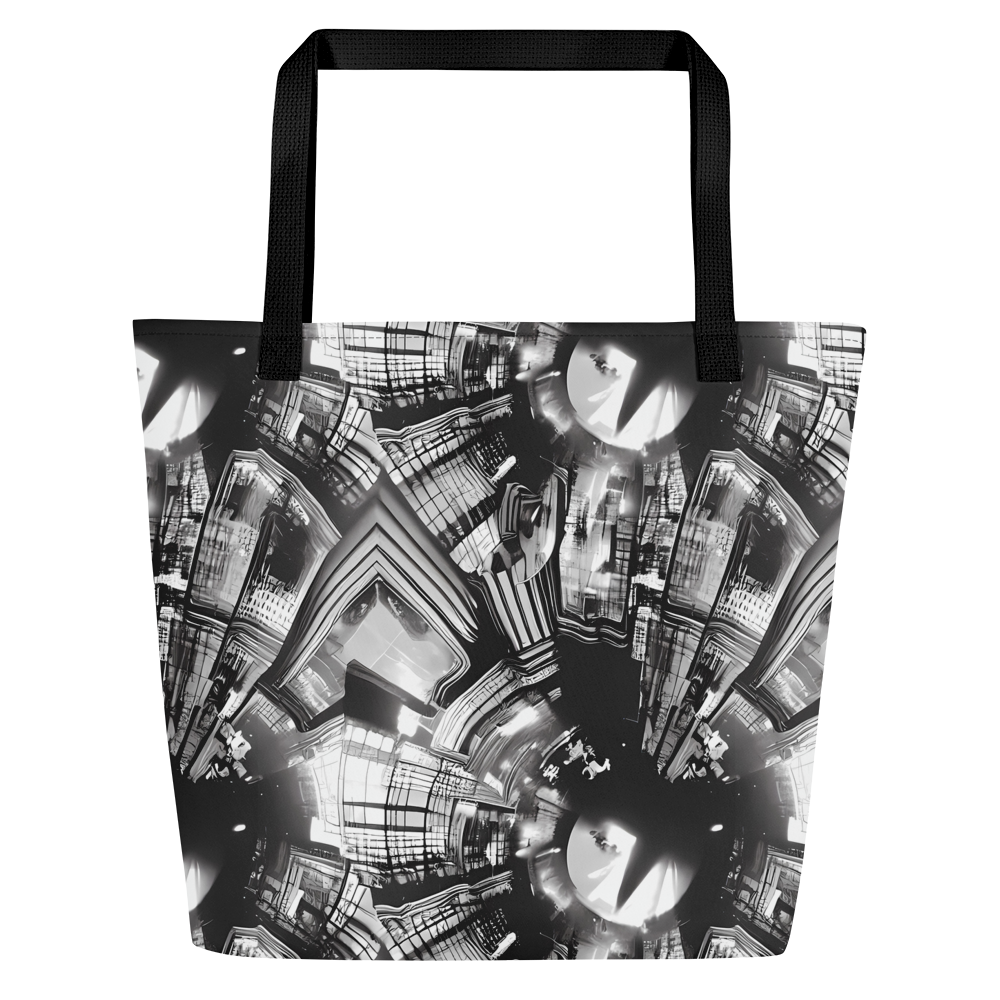 Large Tote Bag w/ Pocket - Silent Reflection