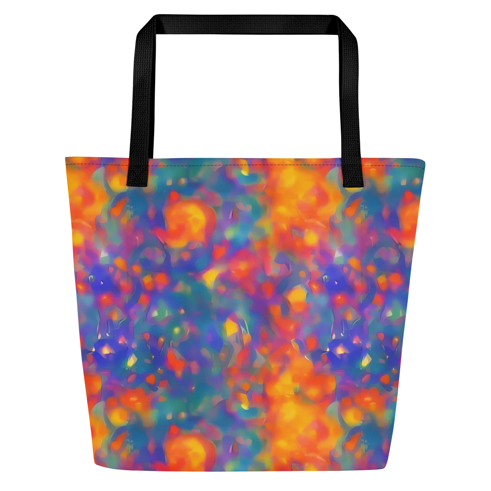 Large Tote Bag w/ Pocket - Nolde Nebula