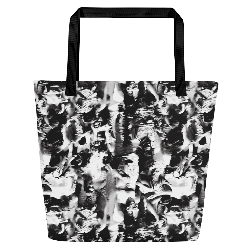 Large Tote Bag w/ Pocket - Timeless Echoes