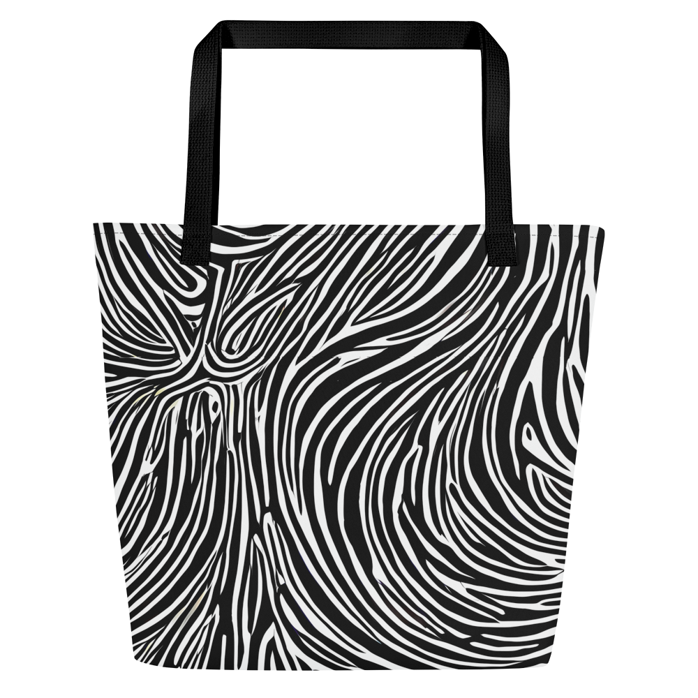 Large Tote Bag w/ Pocket - Morgan's Strata