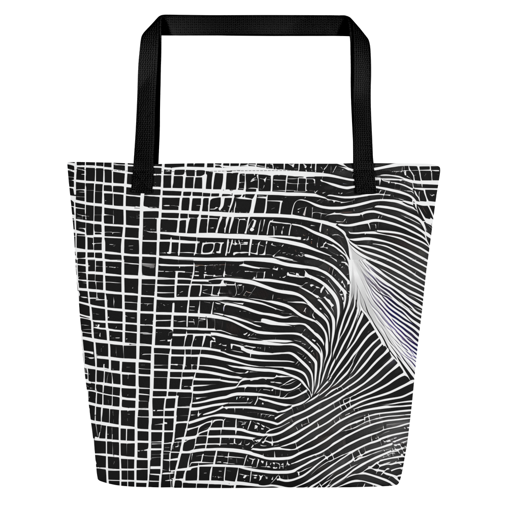 Large Tote Bag w/ Pocket - Urban Pulse
