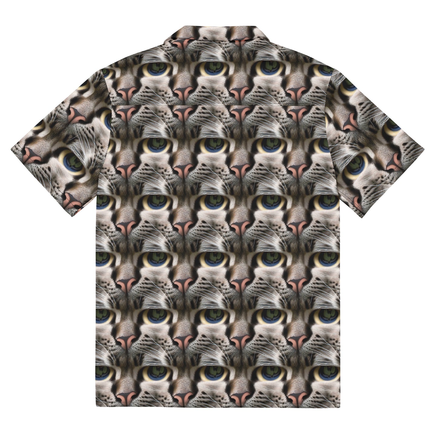 Button Shirt - Feline Mirage