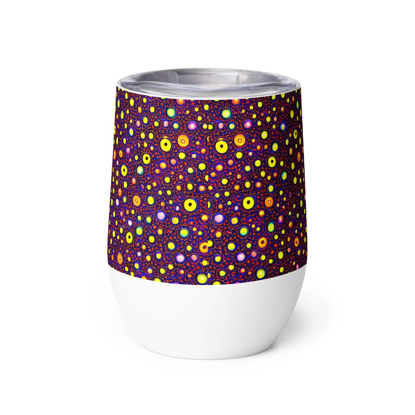 Wine Tumbler - Cosmic Dotscape