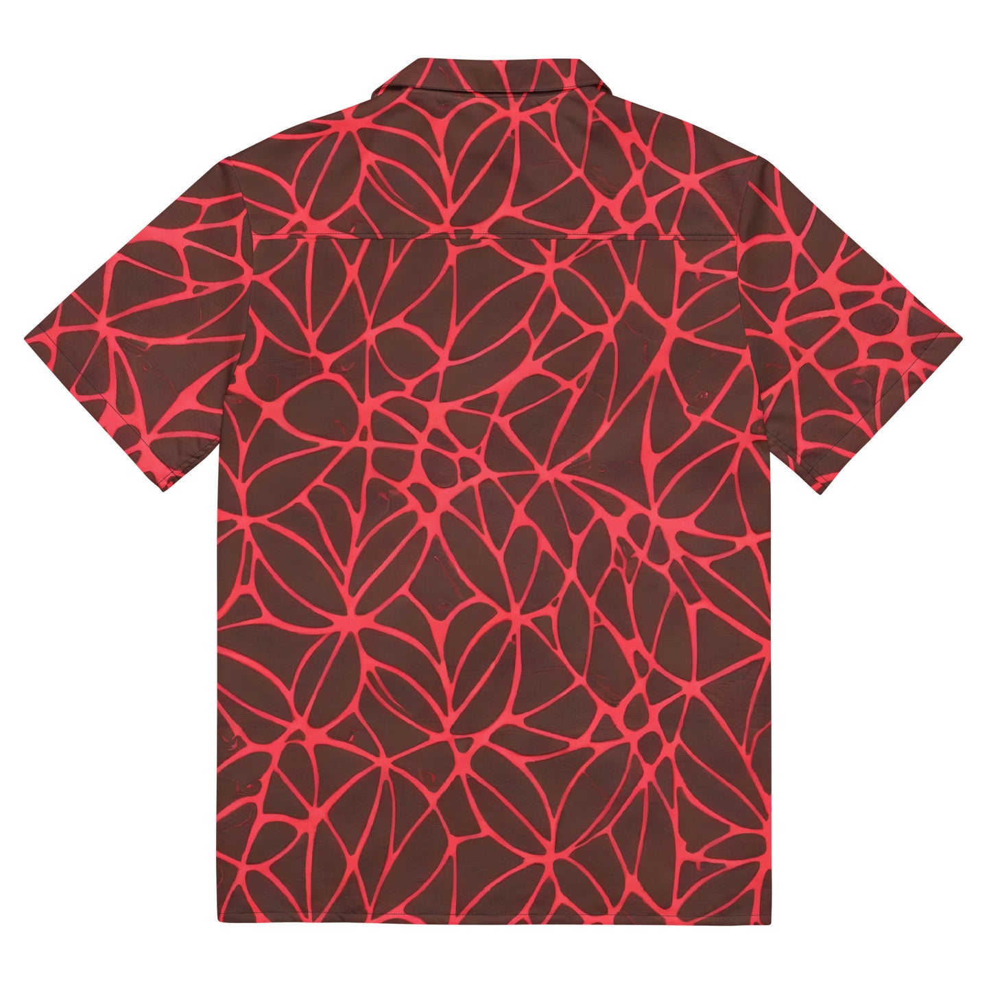 Button Shirt - Scarlet Vines