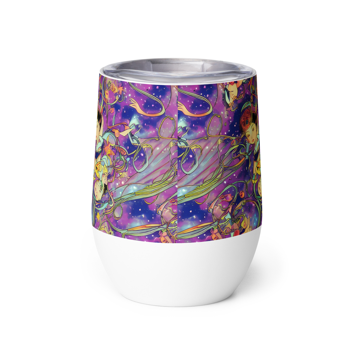 Wine Tumbler - Spiral of Stardust