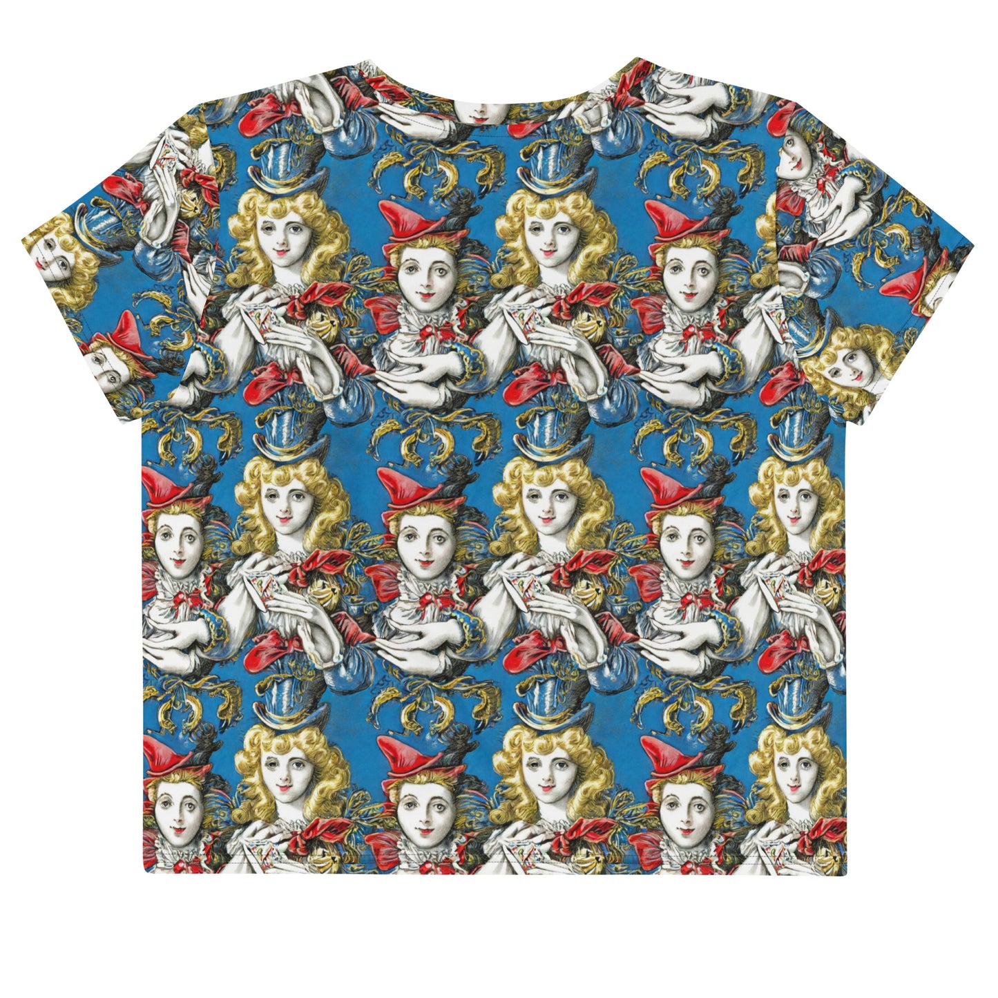 Women's Crop Tee - Masquerade Echoes