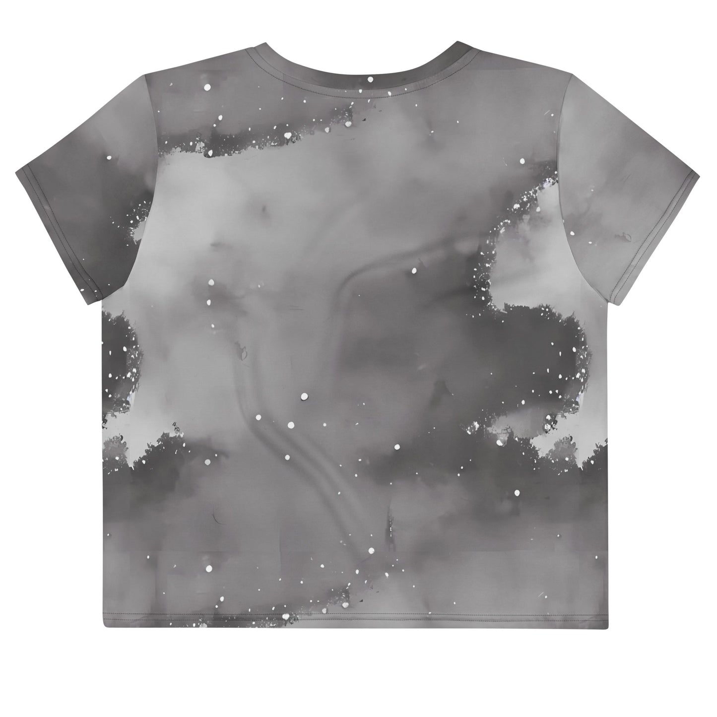 Women's Crop Tee - Monochrome Dreams