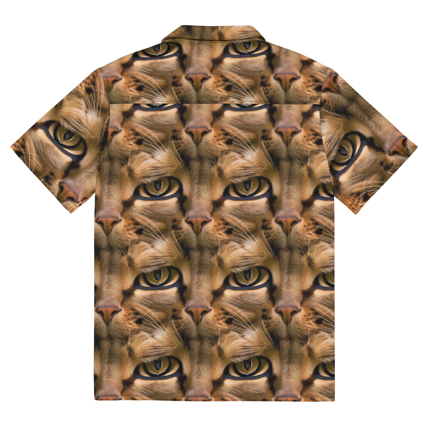 Button Shirt - Feline Whisper