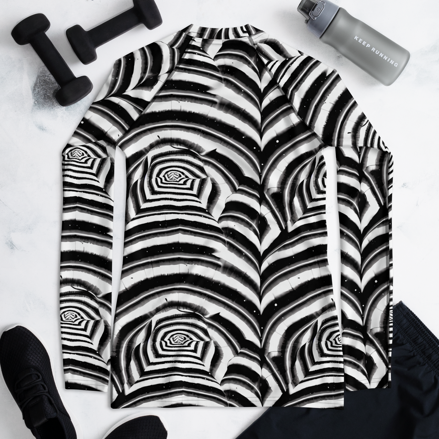 Women's Rash Guard - Dupain Swirl