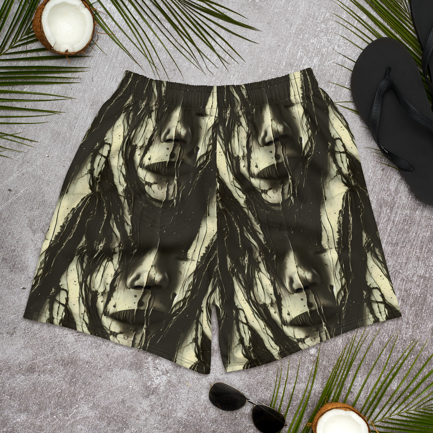 Men's Athletic Shorts - Eclipse Veil