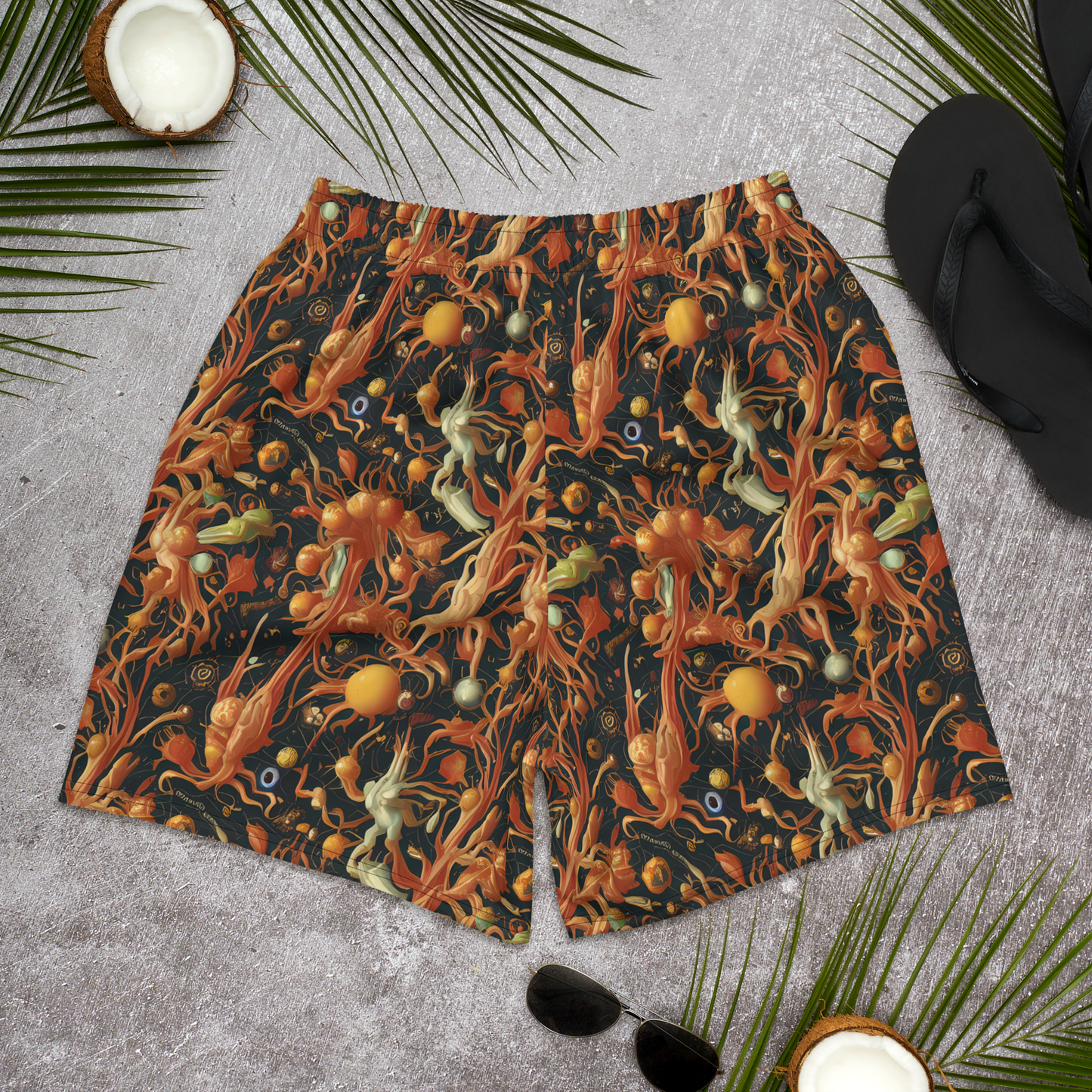 Men's Athletic Shorts - Bosschaert's Nebula