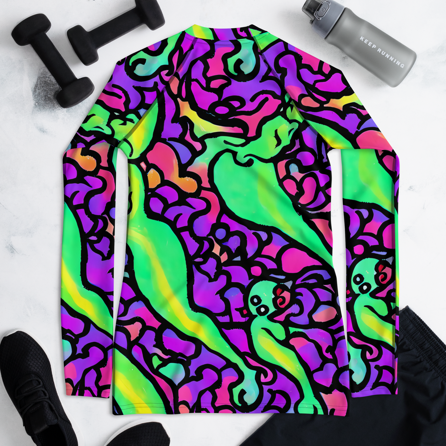 Women's Rash Guard - Kent's Crescendo