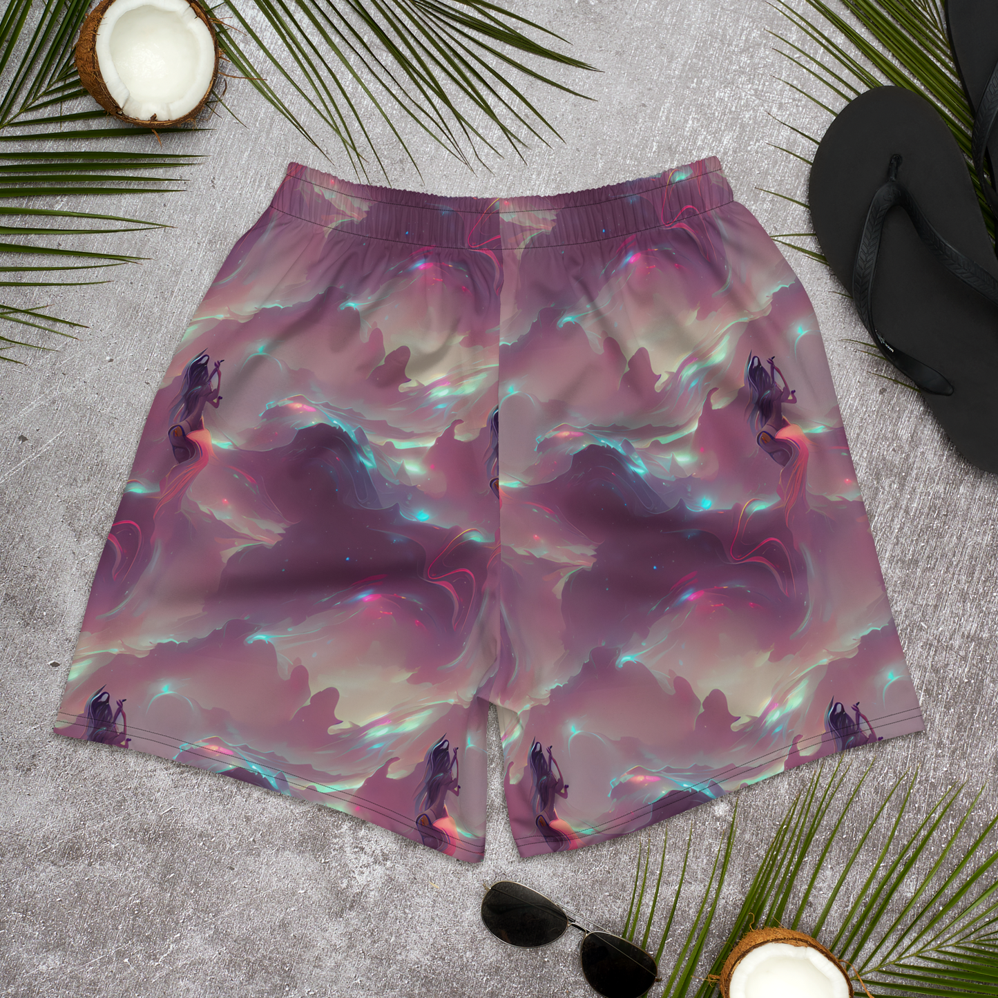 Men's Athletic Shorts - Astral Illusions