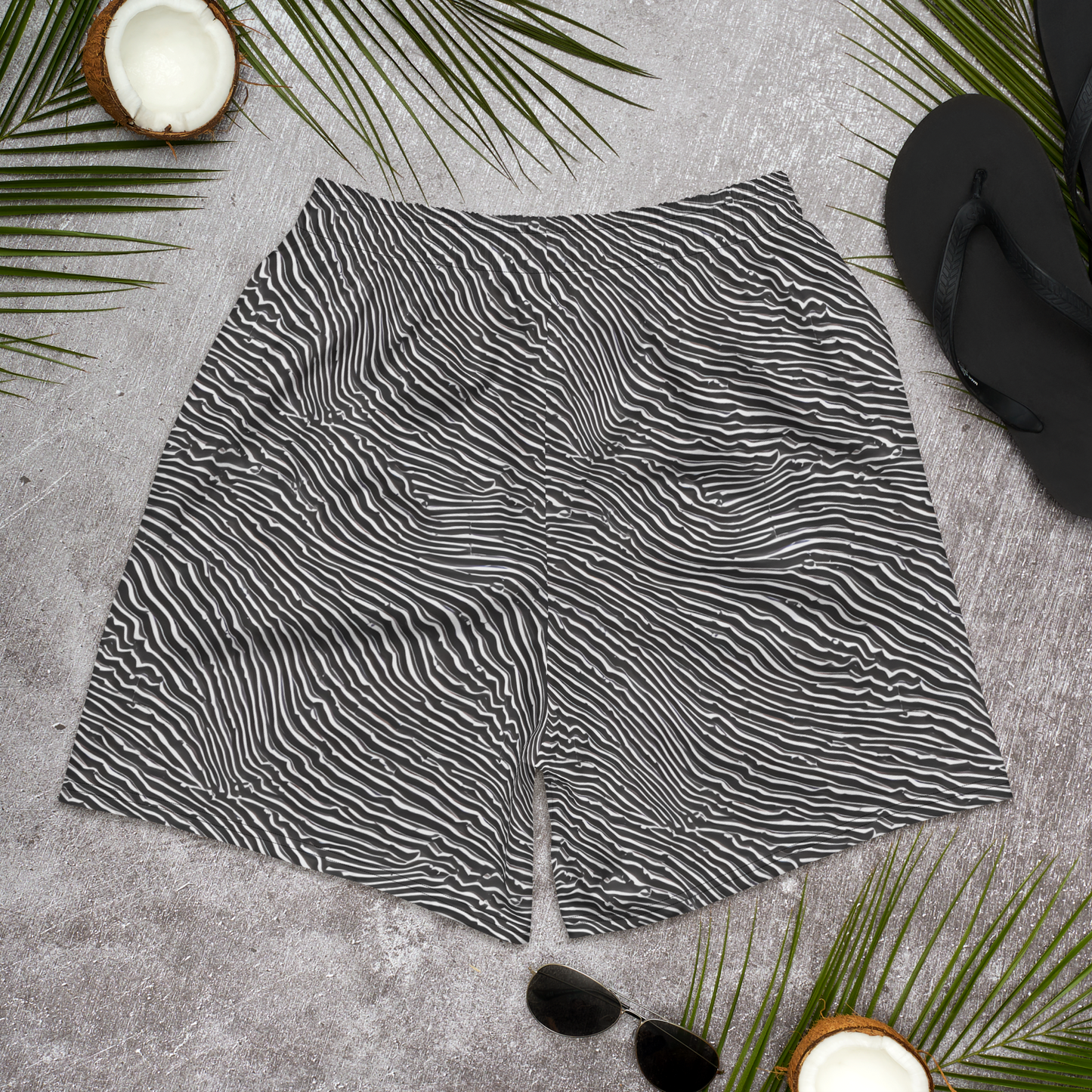 Men's Athletic Shorts - Hypnotic Waves
