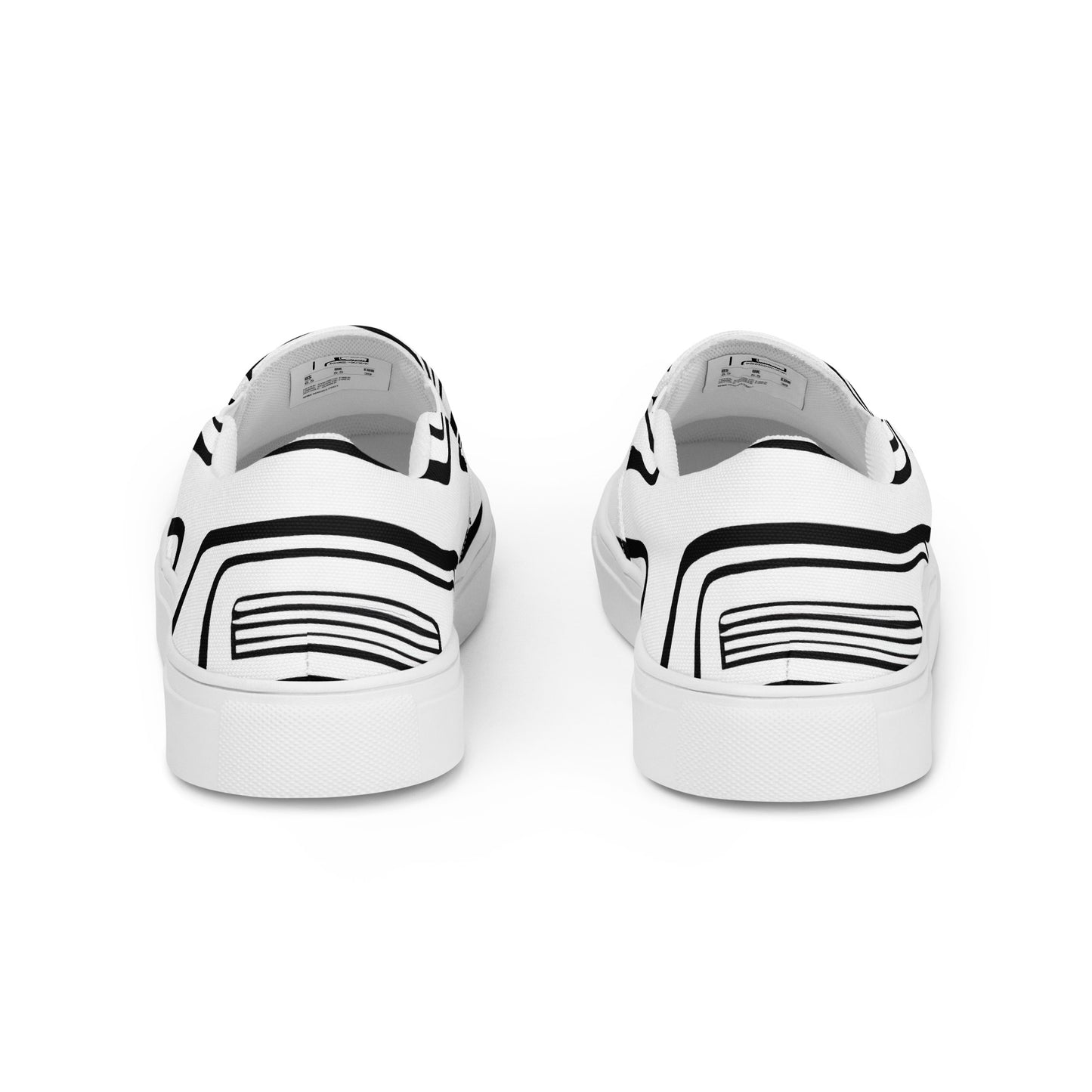 Men's Slip-On Canvas Shoes - Techno Echo