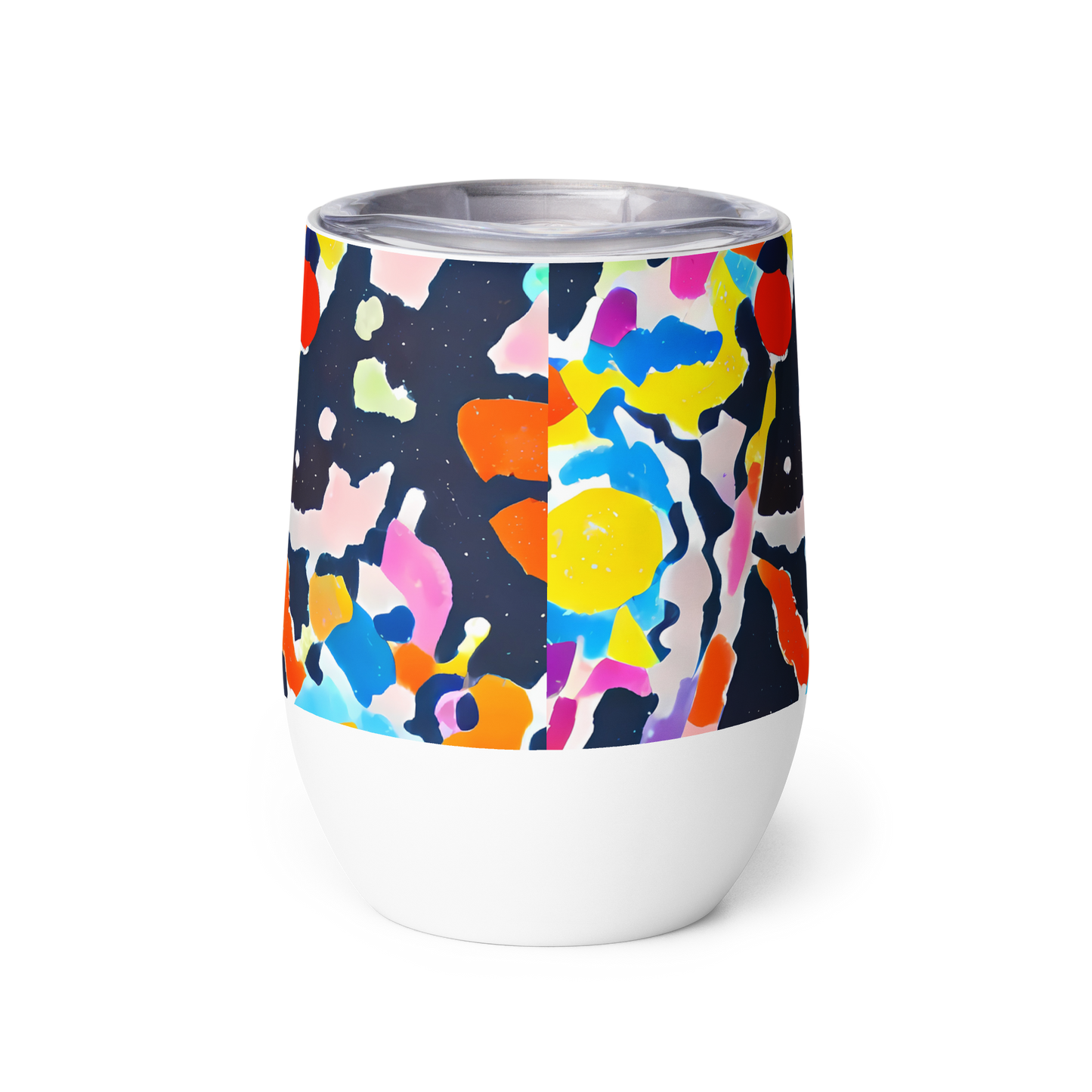 Wine Tumbler - Kaleido Burst