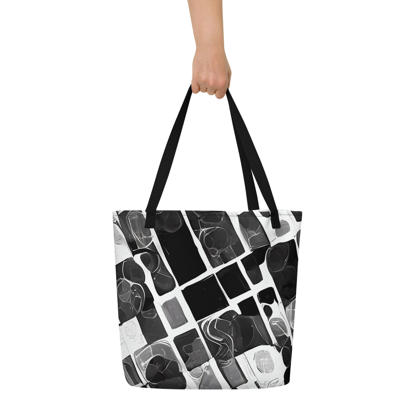 Large Tote Bag w/ Pocket - Interstellar Chic