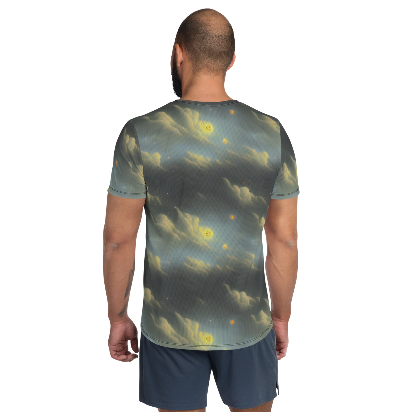Men's Athletic T-Shirt - Dreamy Ascent