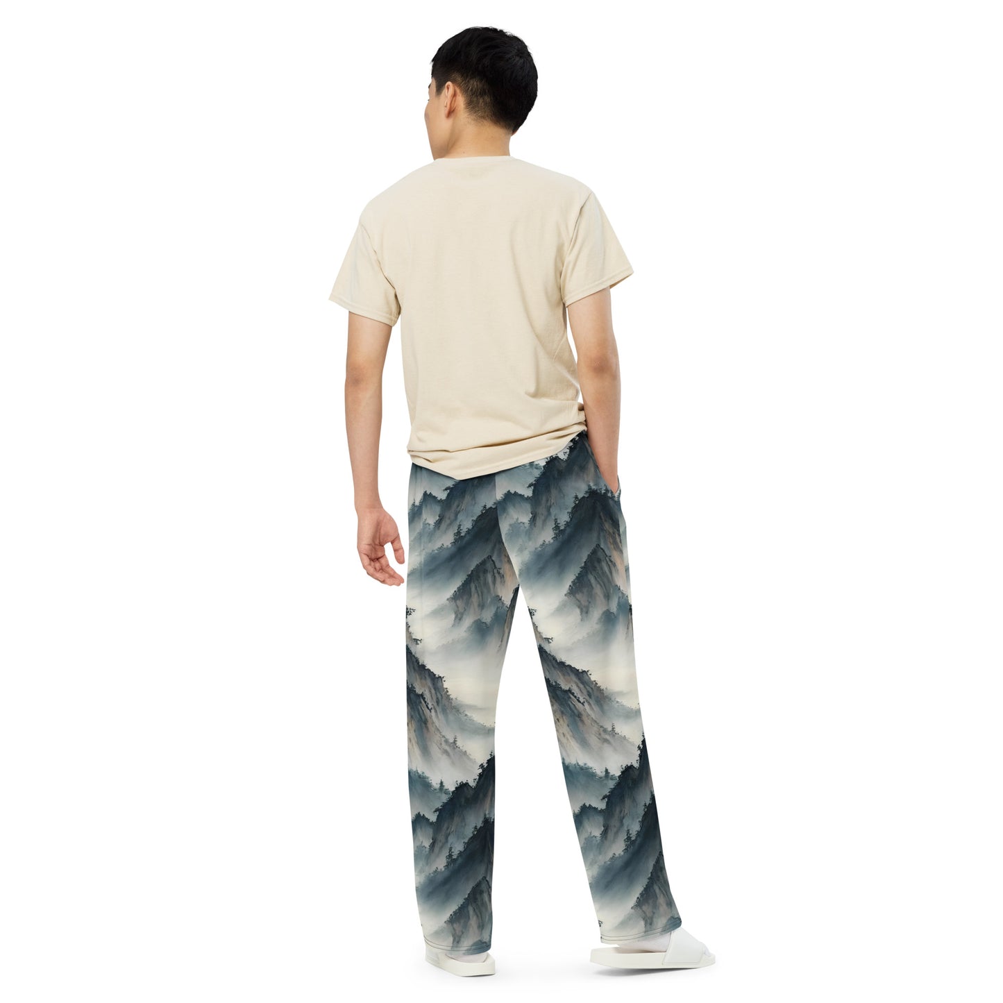 Wide-Leg Pants - Misty Peaks