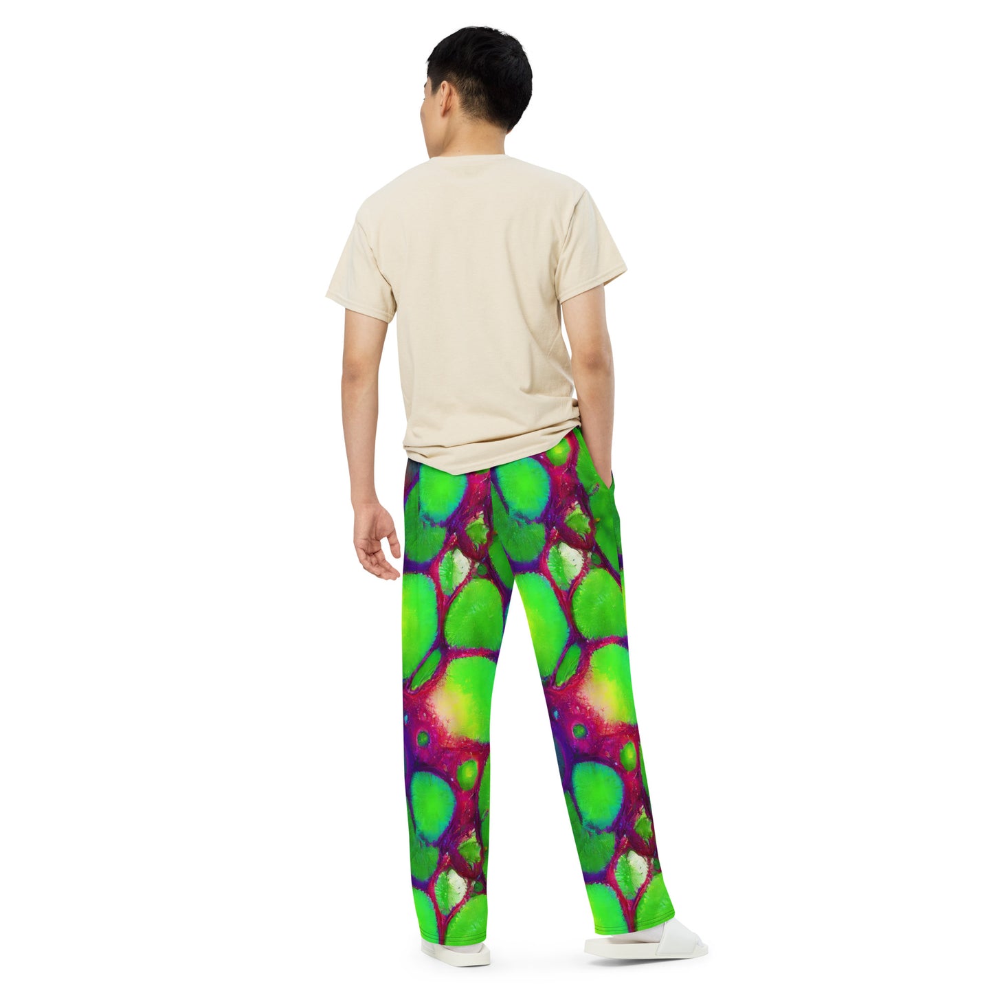 Wide-Leg Pants - Acid Raindrops