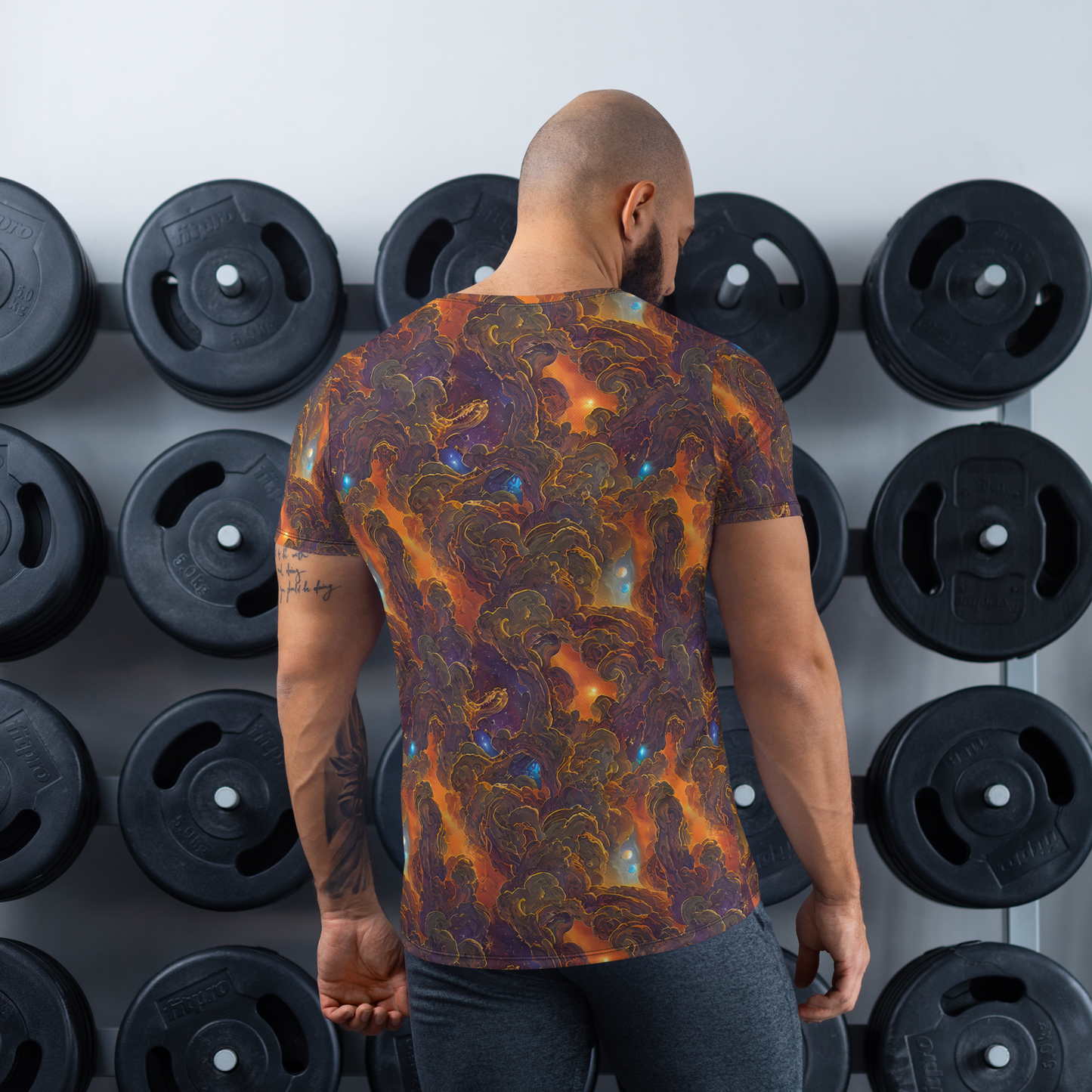 Men's Athletic T-Shirt - Pozzo Vortex