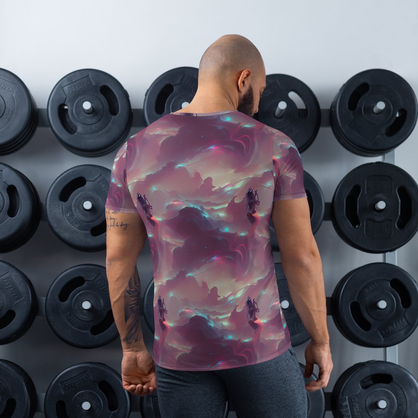 Men's Athletic T-Shirt - Astral Illusions