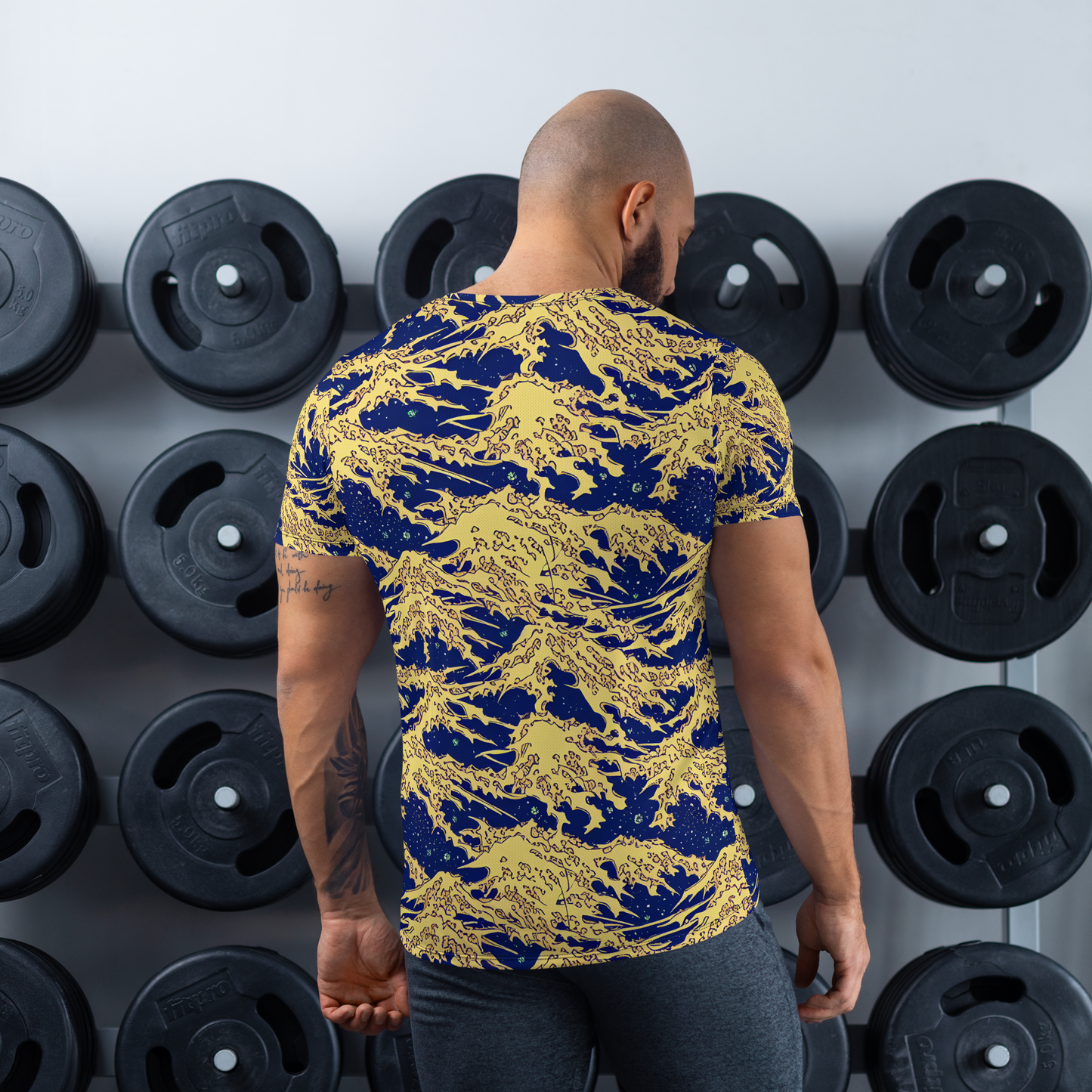 Men's Athletic T-Shirt - Celestial Ridge