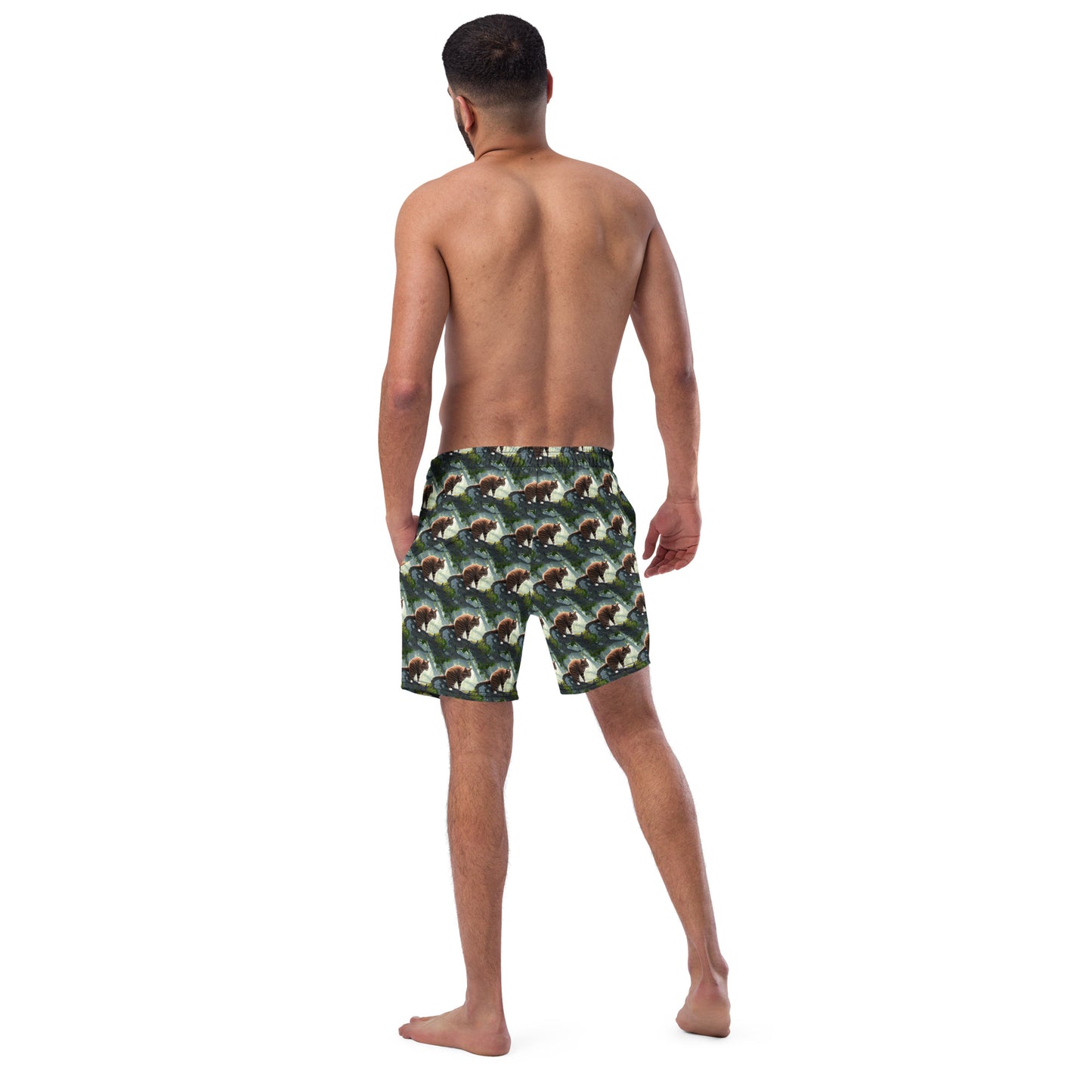 Swim Trunks - Whiskered Enigma