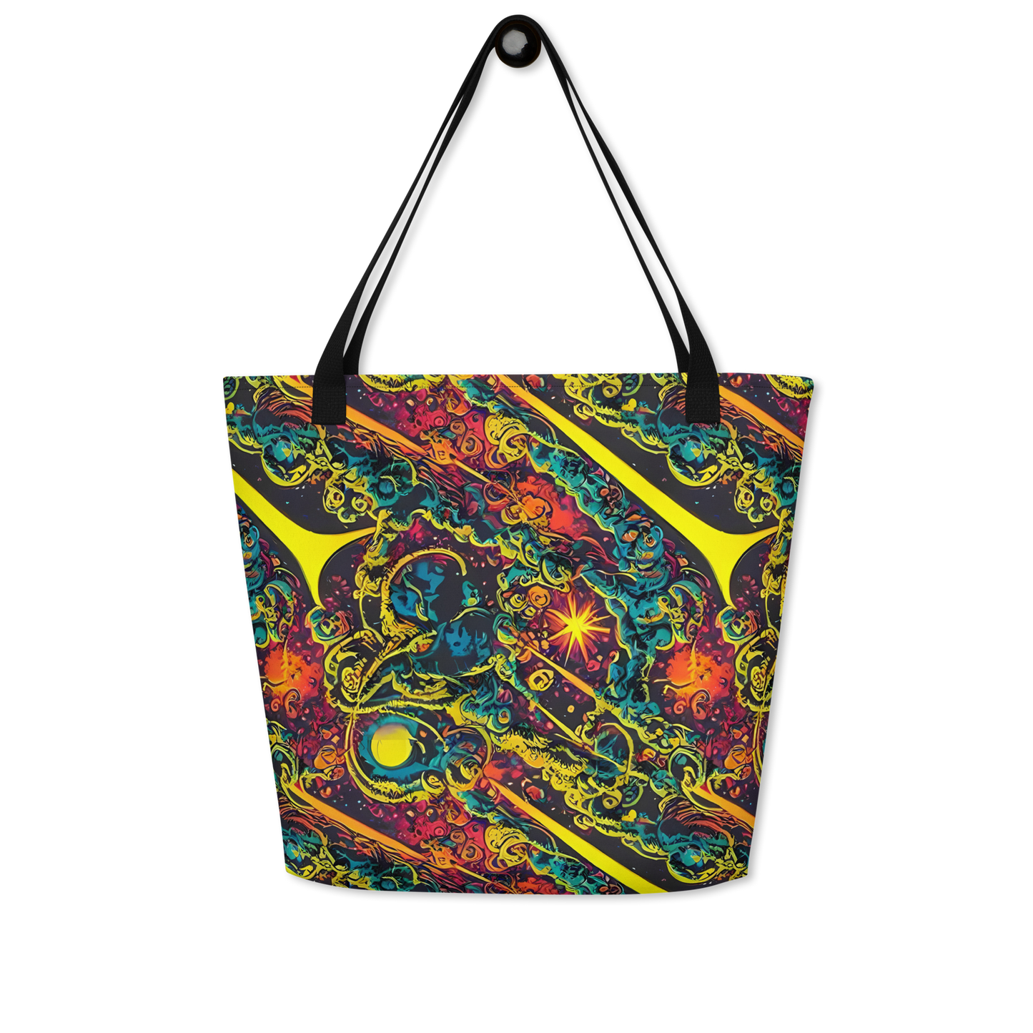 Large Tote Bag w/ Pocket - Gogos Galaxy