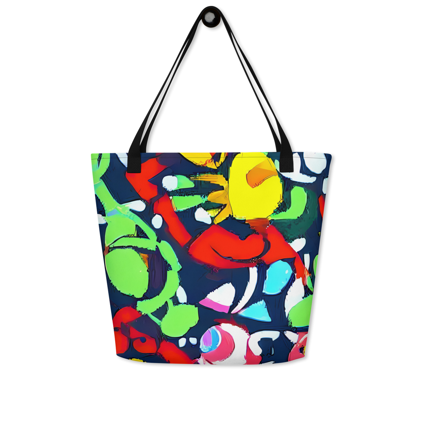Large Tote Bag w/ Pocket - Chagall's Dream