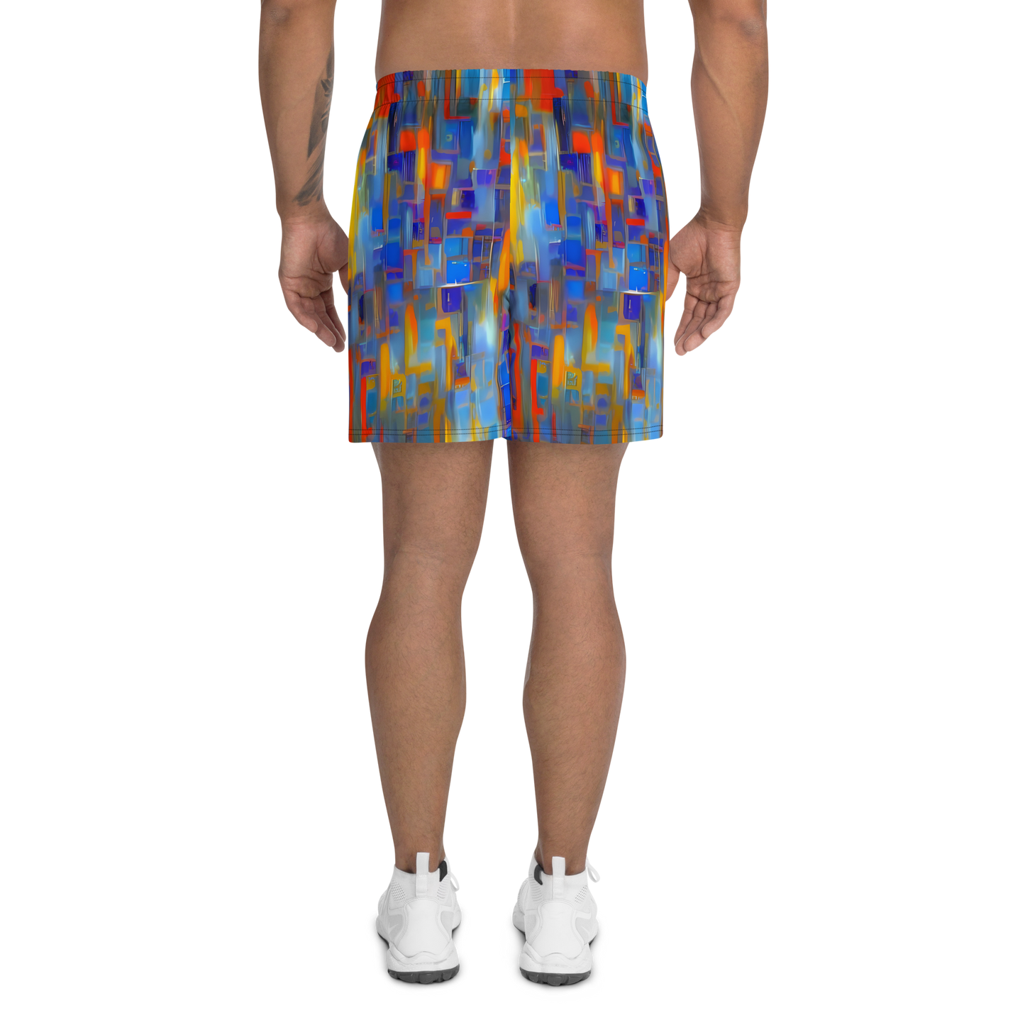 Men's Athletic Shorts - Neoplastique Flow