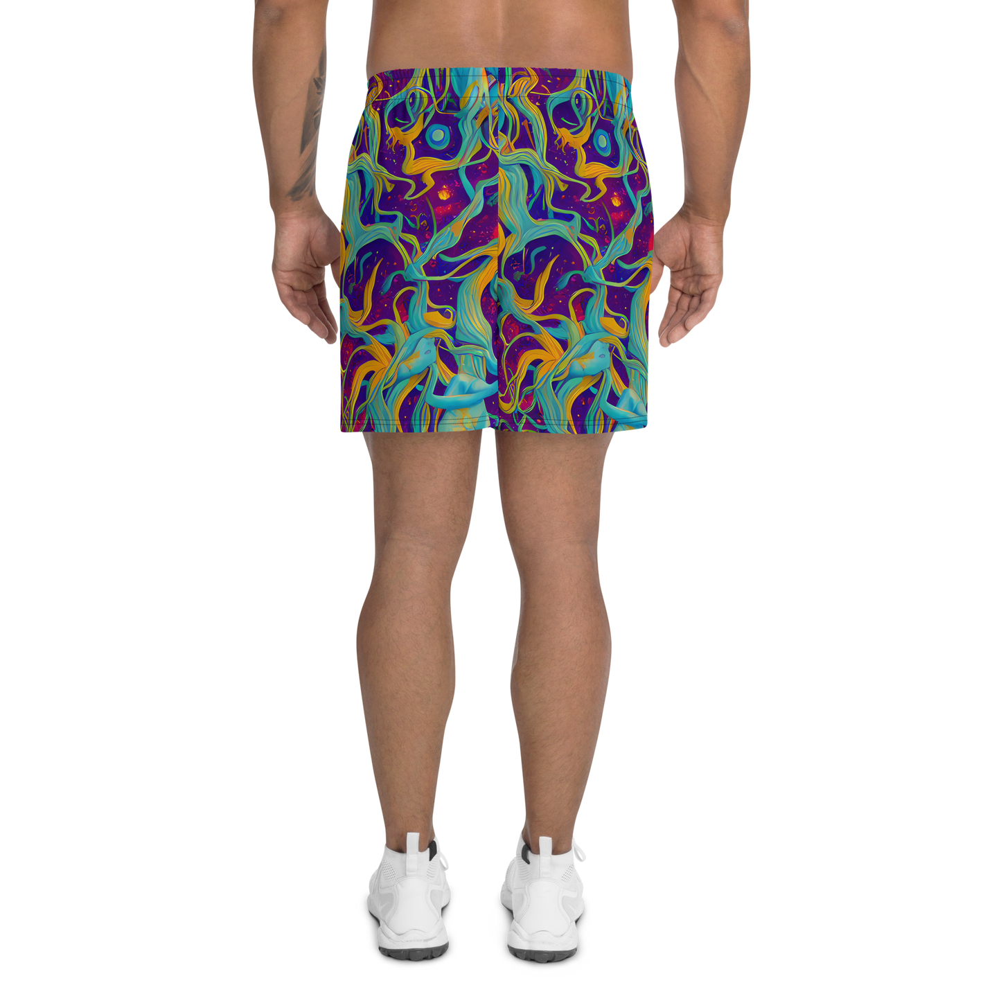 Men's Athletic Shorts - Etherial Entwine