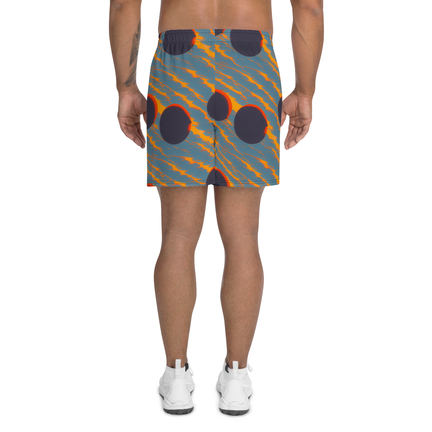 Men's Athletic Shorts - Flames of Gravity