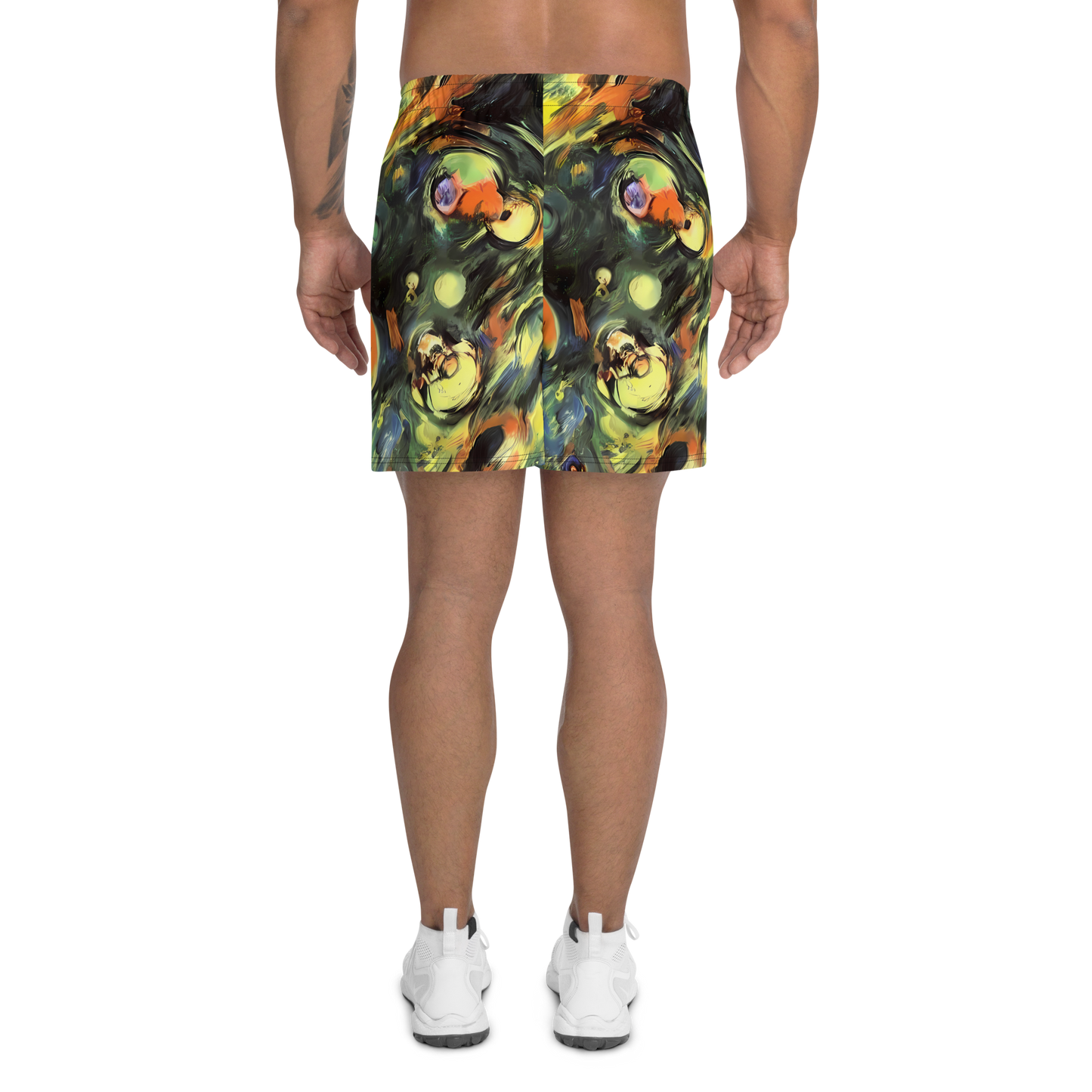 Men's Athletic Shorts - Seve Swirl