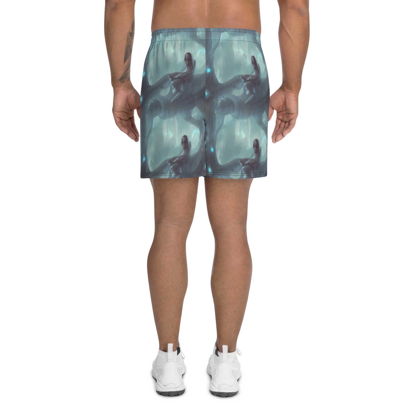 Men's Athletic Shorts - Liquid Serenity