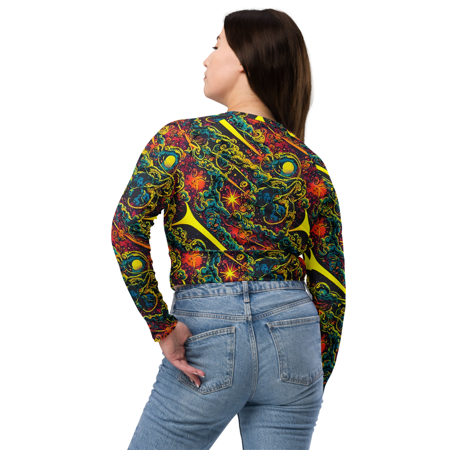 Long Sleeve Crop Top - Gogos Galaxy