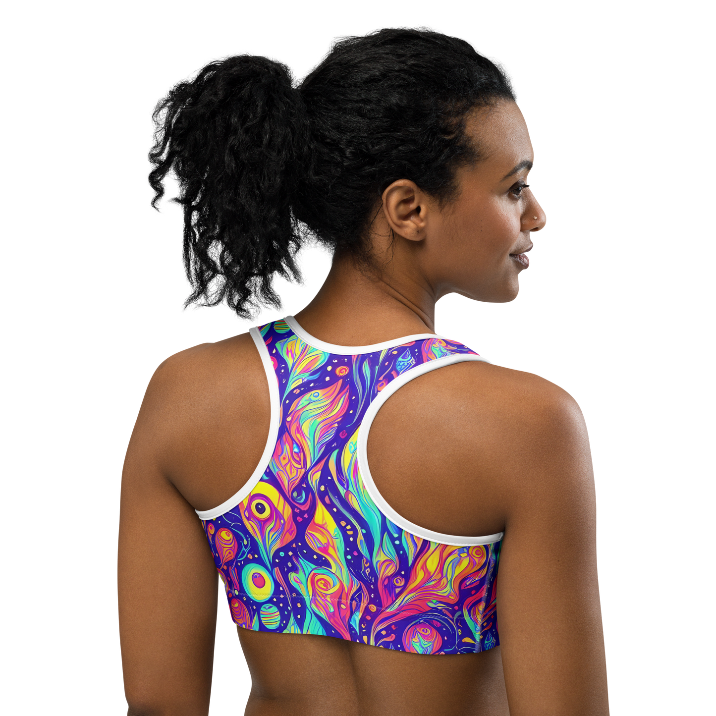 Sports Bra - Mystic Petal Dance