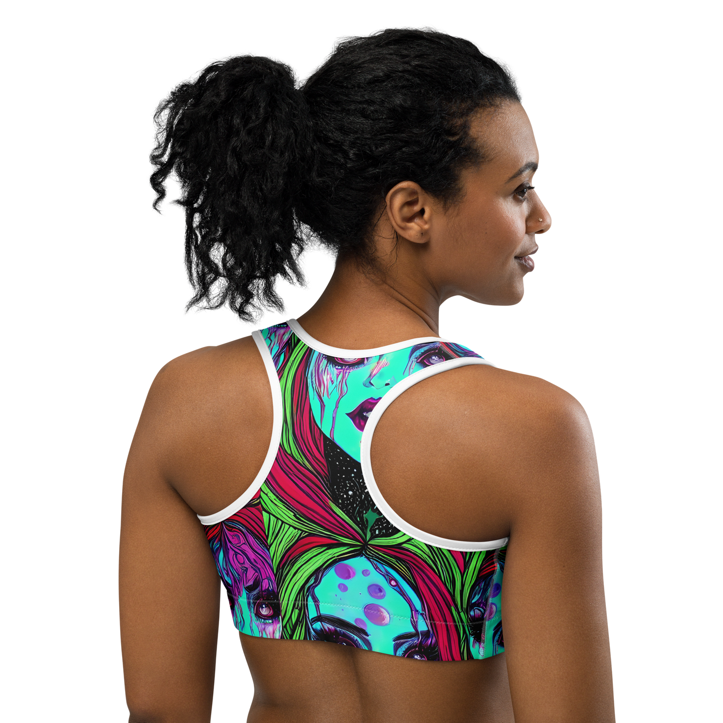 Sports Bra - Luminous Nightfall