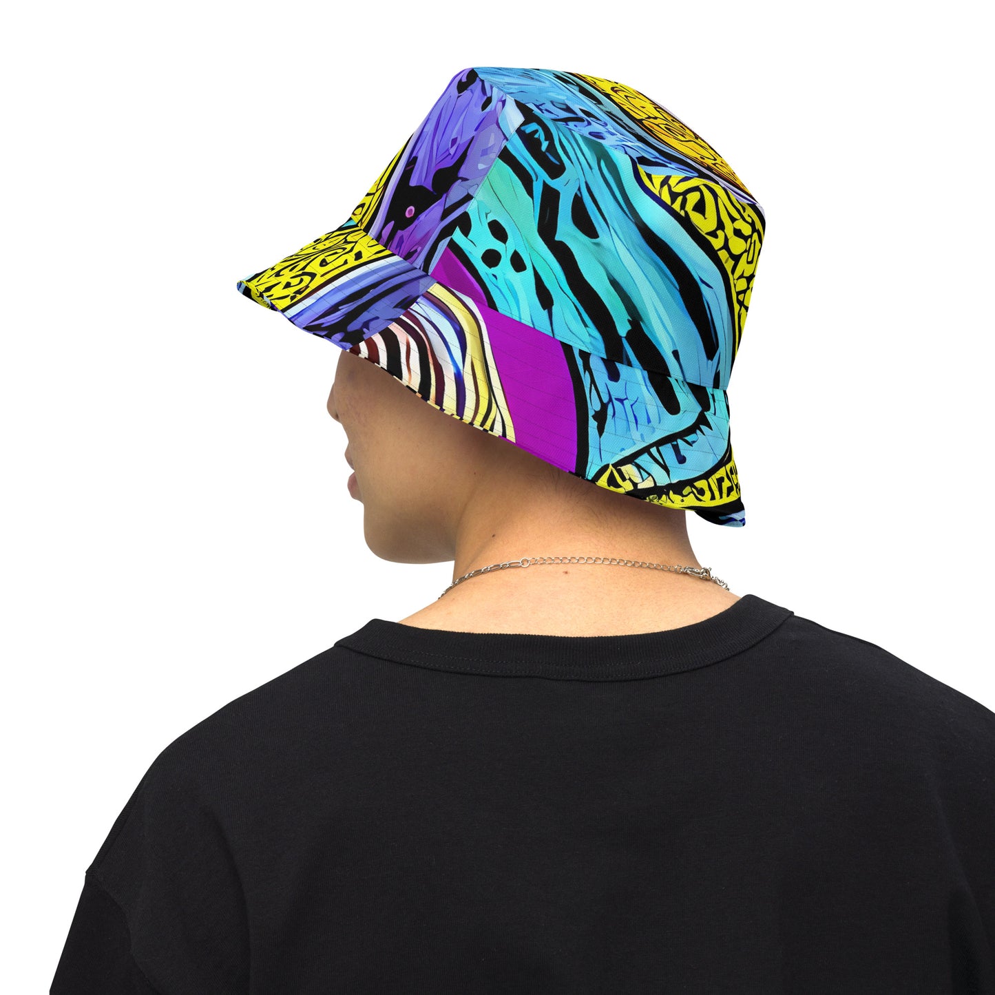 Reversible Bucket Hat - Orbiting Orbs