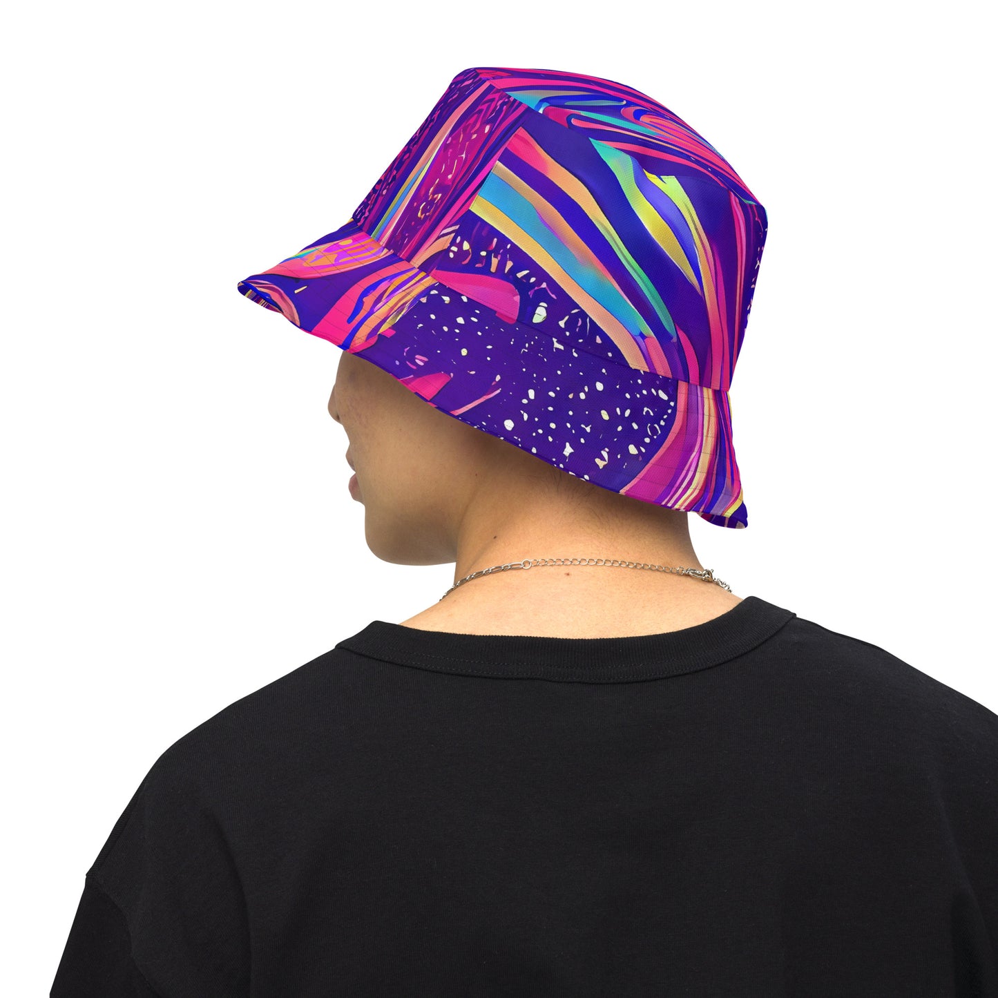 Reversible Bucket Hat - Nebula Noodles