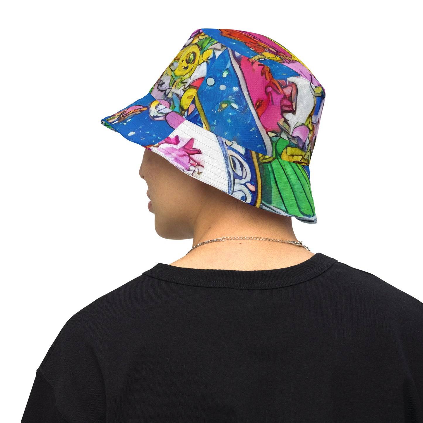 Reversible Bucket Hat - Galactic Masquerade