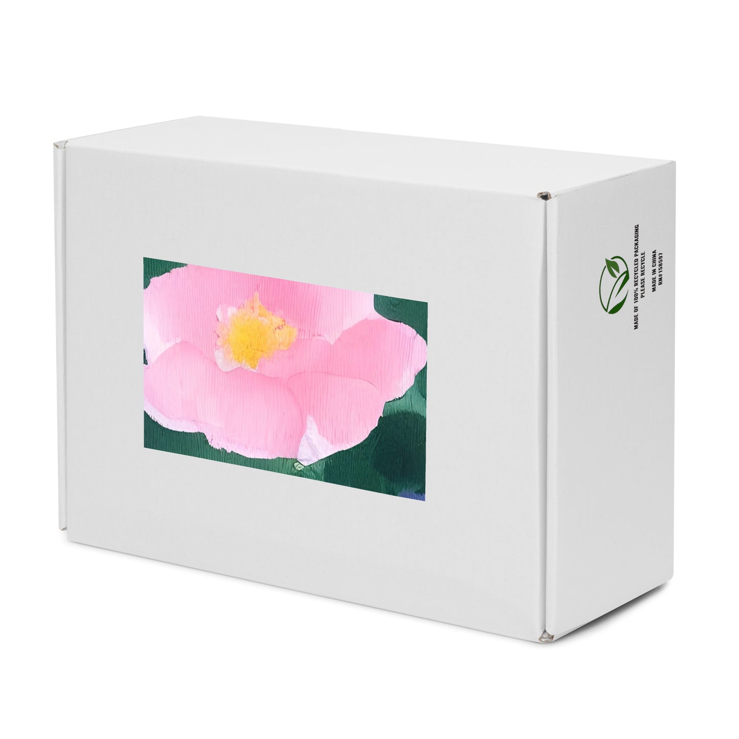 Women's High Top Canvas Shoes - Pink Blossom Serenade