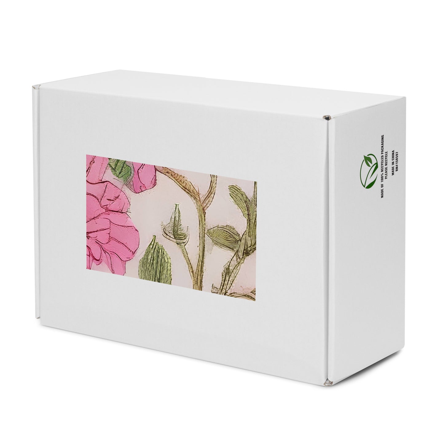 Women's High Top Canvas Shoes - Blossom Symphony