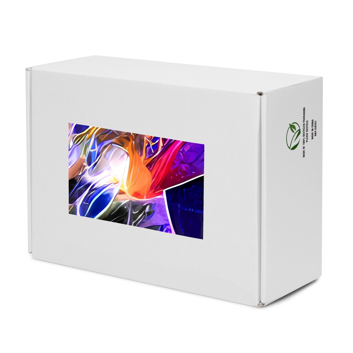 Men's High Top Canvas Shoes - Neon Orbits