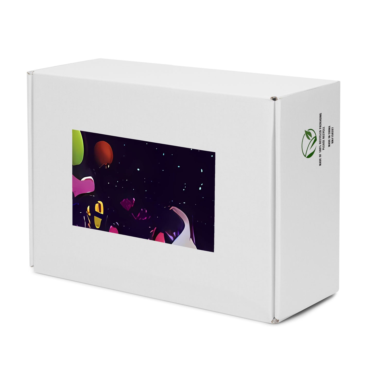 Women's High Top Canvas Shoes - Galactic Playground