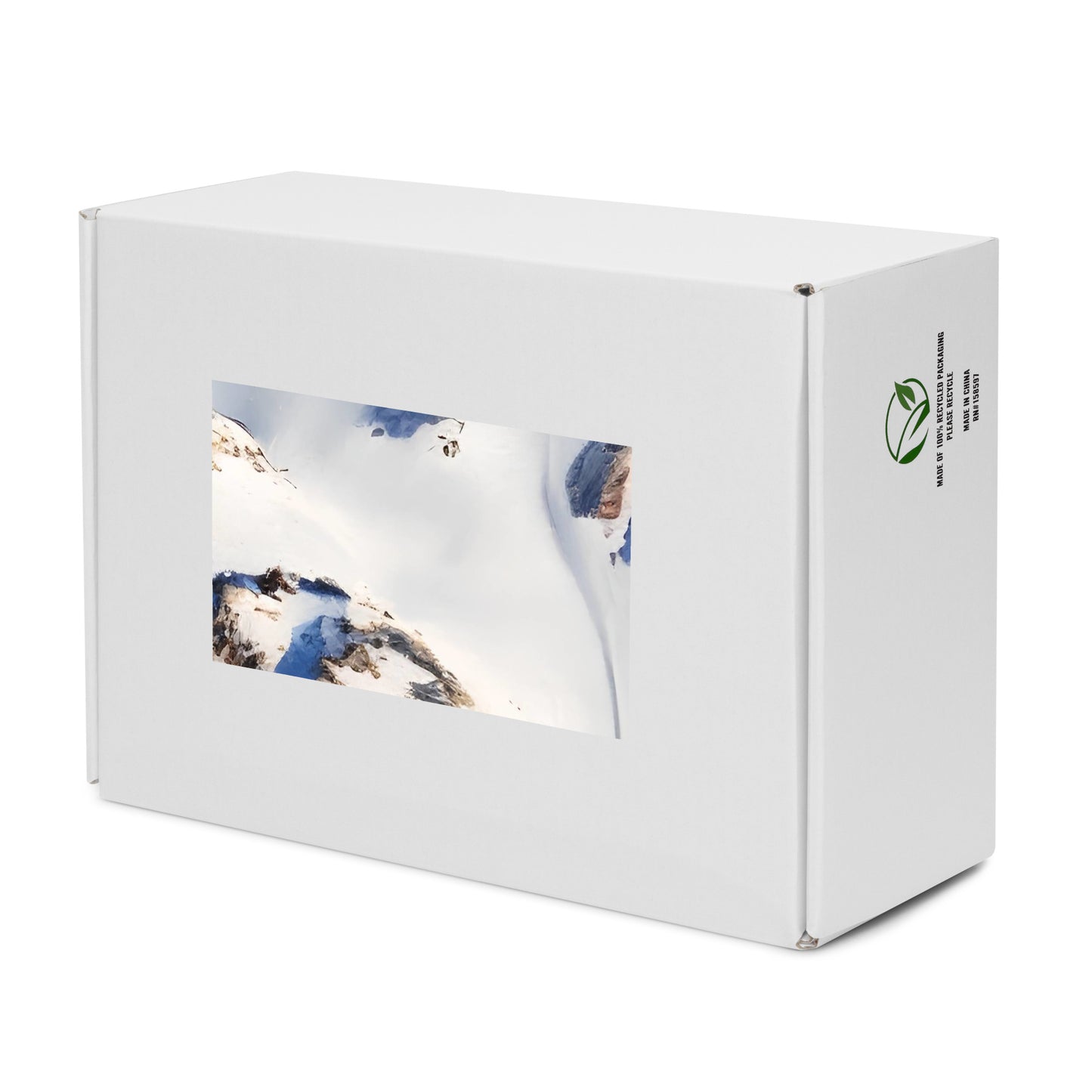 Women's High Top Canvas Shoes - Snowlit Peaks