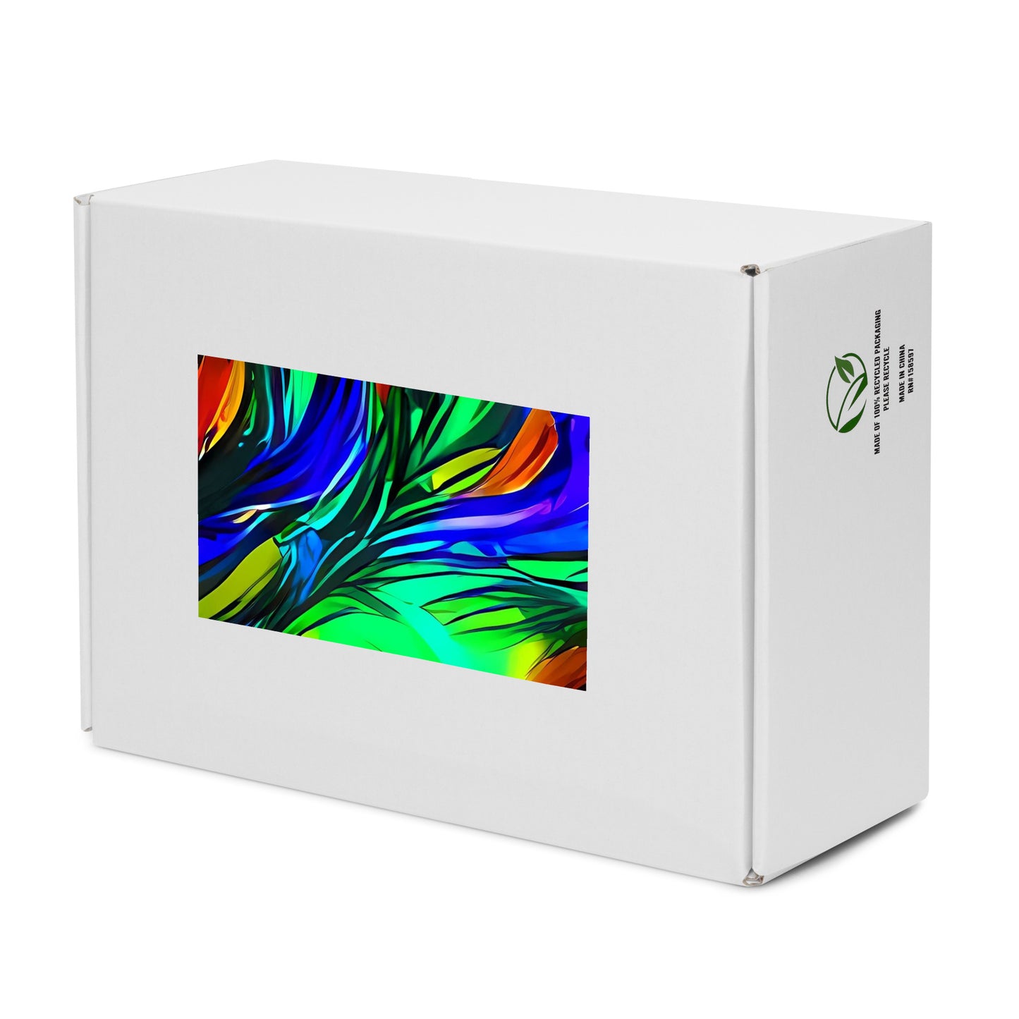 Men's High Top Canvas Shoes - Calraet Swirl