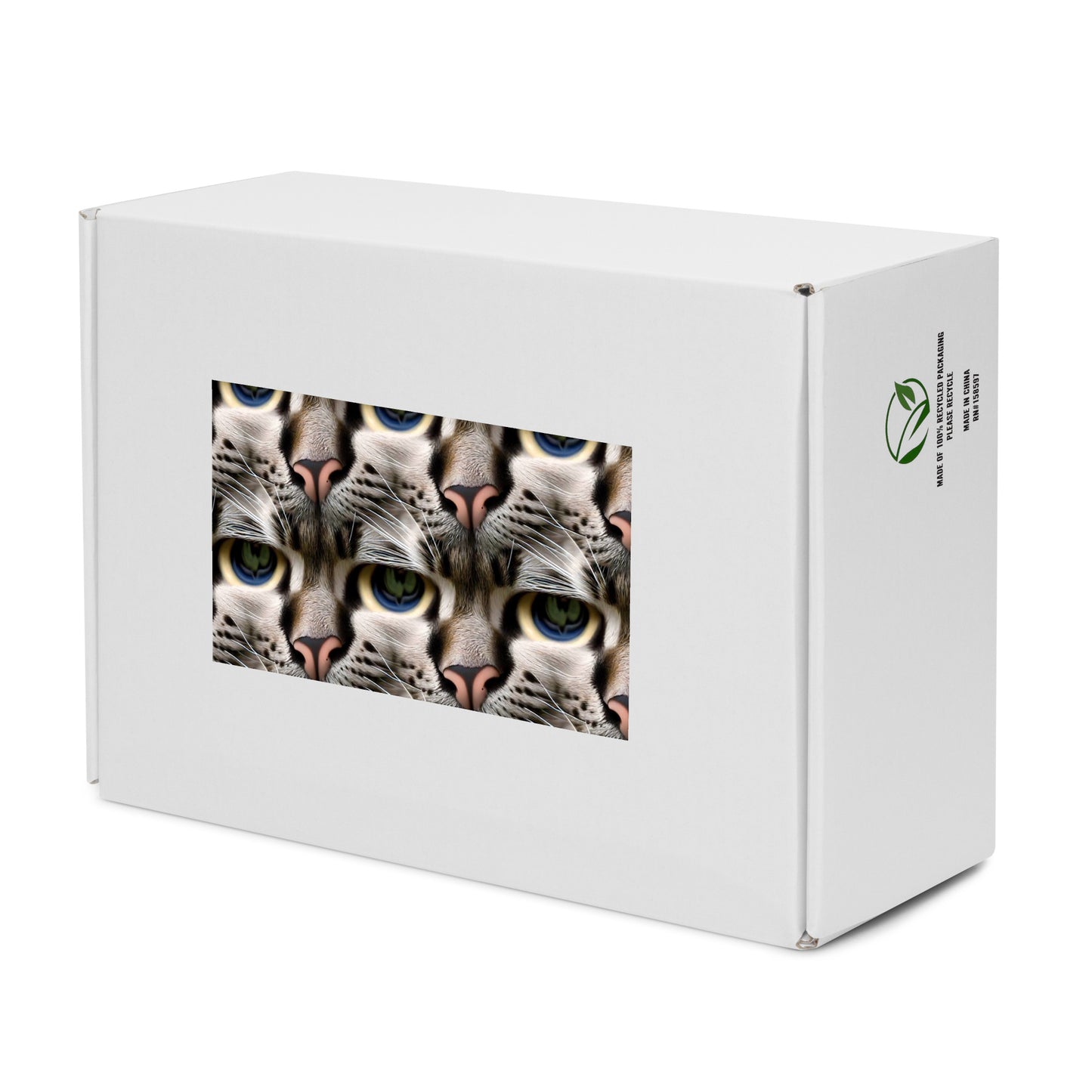 Women's High Top Canvas Shoes - Feline Mirage