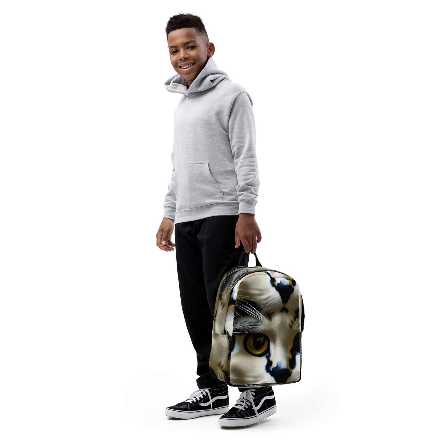 Minimalist Backpack - Feline Fancy