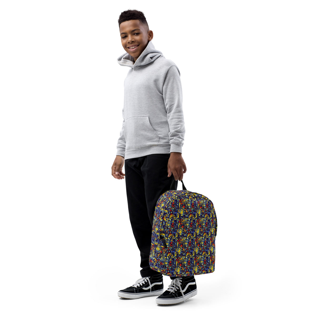 Minimalist Backpack - Dynamic Doodles